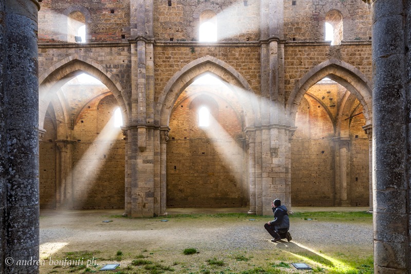 Visites Guidées Campagne Toscane en Français avec Isabelle - Abbaye de San Galgano © Andrea Bonfanti photographer 