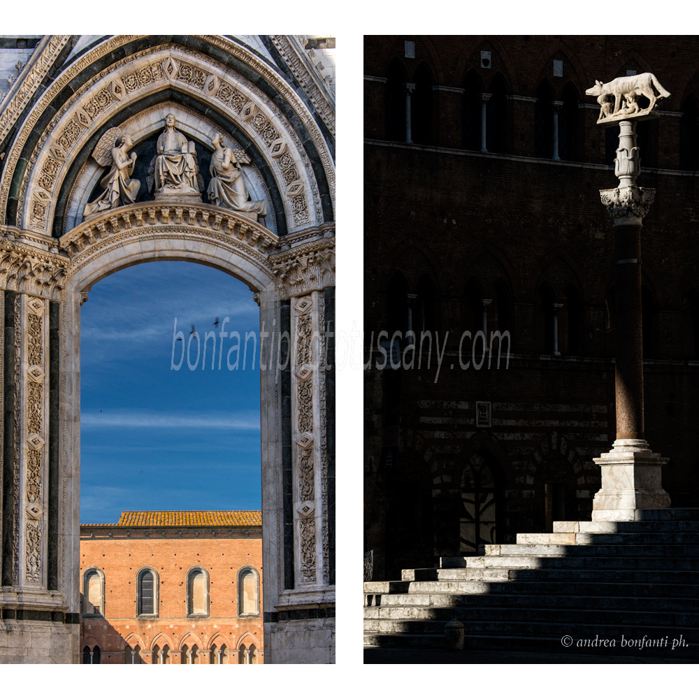 andrea bonfanti ph © deux aspects du Duomo de Sienne andrea bonfanti ph © deux aspects du Duomo de Sienne