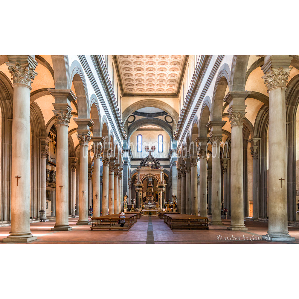 andrea bonfanti ph © église de Santo Spirito Florence - intérieur